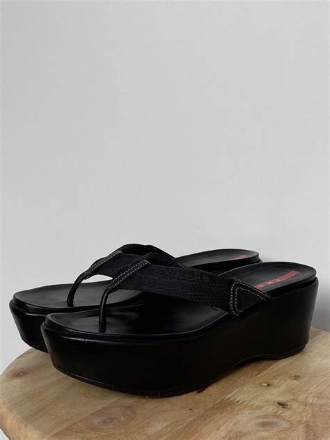 prada thong underwear|prada thong wedges.